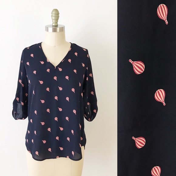 Stitch Fix Tops - Stitch Fix Papermoon Hot Air Balloon Printed Top